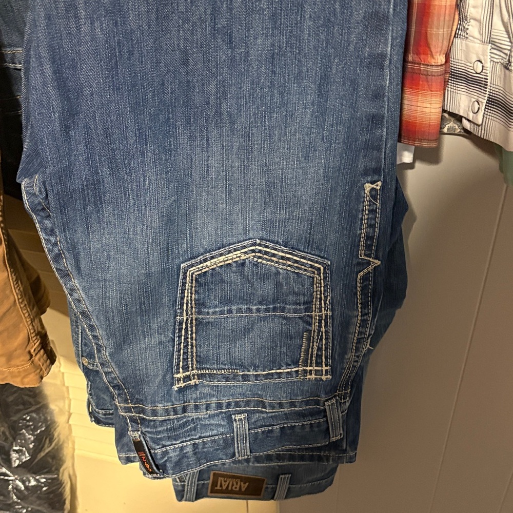 Ariat Men's Relaxed Fit Denim Jeans